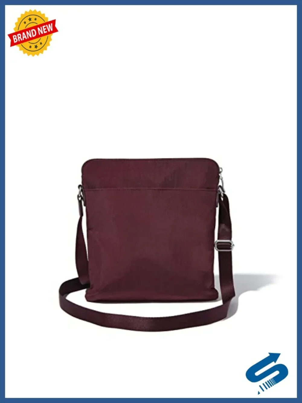 Baggallini Go Bagg RFID Wristlet Water-Resistant Nylon Travel Purse